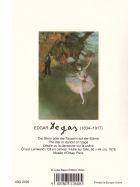 Kunstklappkarte Edgar Degas Der Stern oder die Tänzerin auf der Bühne