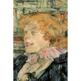 Kunstklappkarte Henri de Toulouse Lautrec Miss Dolly aus...