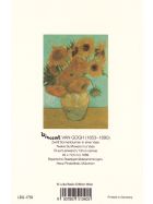 Kunstklappkarte Vincent Van Gogh Zwölf Sonnenblumen in einer Vase