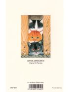 Kunstklappkarte Drei Katzen Anna Wischin 