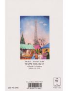 Adventskalenderkarte Paris mit Eifelturm 