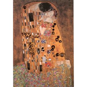 Gustav Klimt Kunstklappkarte Der Kuss A4
