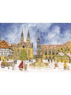 10 Weihnachts-Postkarten Braunschweig