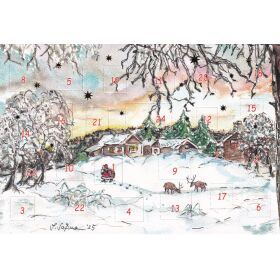 Adventskalenderkarte eigene motiv Nr. 2
