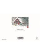 Adventskalenderkarten 4er-Set mit Umschlägen, 4 verschiedene Motive