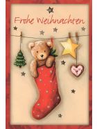 Bärchen Weihnachtskarten Set/5 Karten 