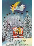 5 nostalgische Weihnachtskarten 